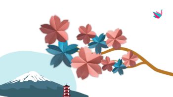 Origami fleur de cerisier : plier une fleur de sakura en papier (Tuto facile)