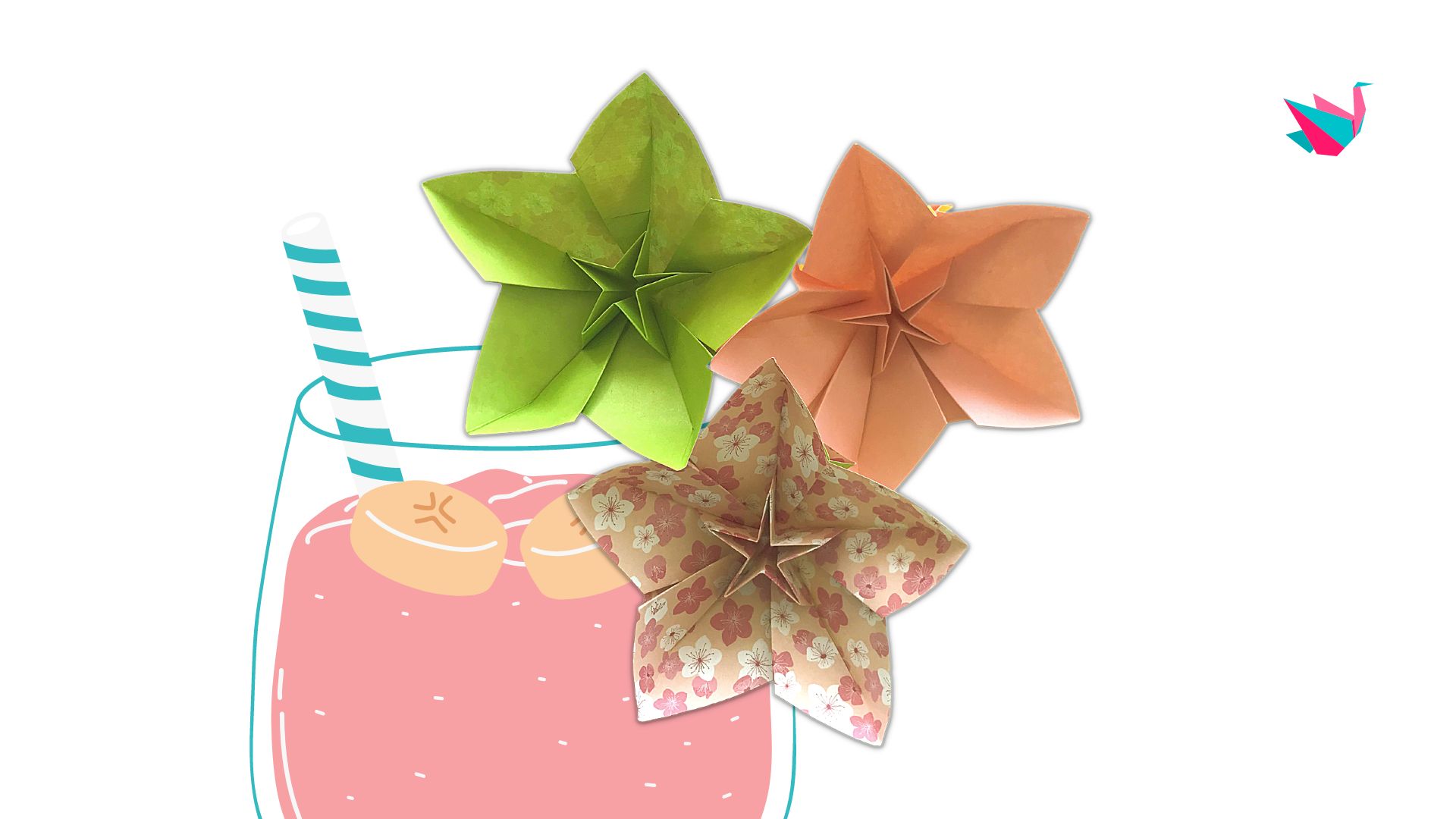 Origami carambole : plier une carambole en papier