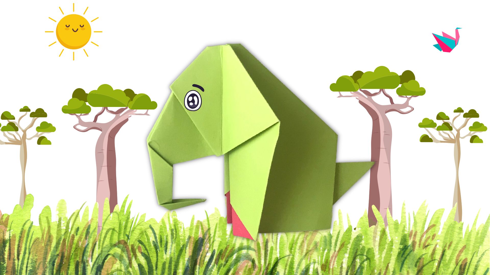 Origami éléphant : comment plier un éléphant en papier (Tutoriel)