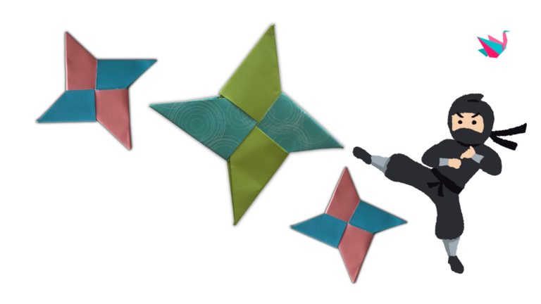 Origami shuriken : comment plier un shuriken en papier (Tutoriel)