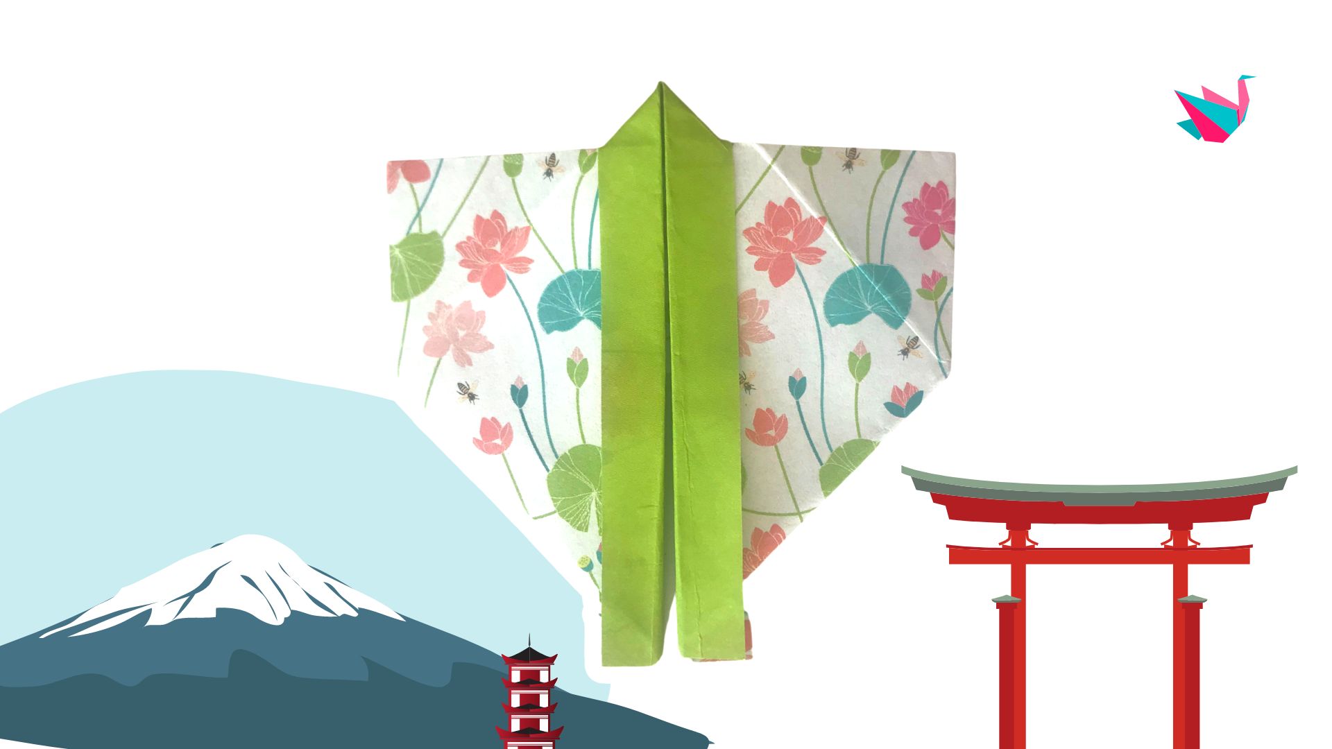 Origami kimono : pliage traditionnel d'un yukata (Tuto Facile)