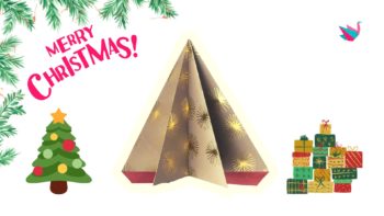 Origami sapin de Noël : pliage simple à réaliser (Tuto Facile)