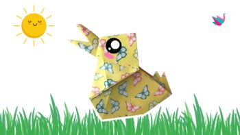 Comment faire un adorable poussin en origami (Tuto Facile)